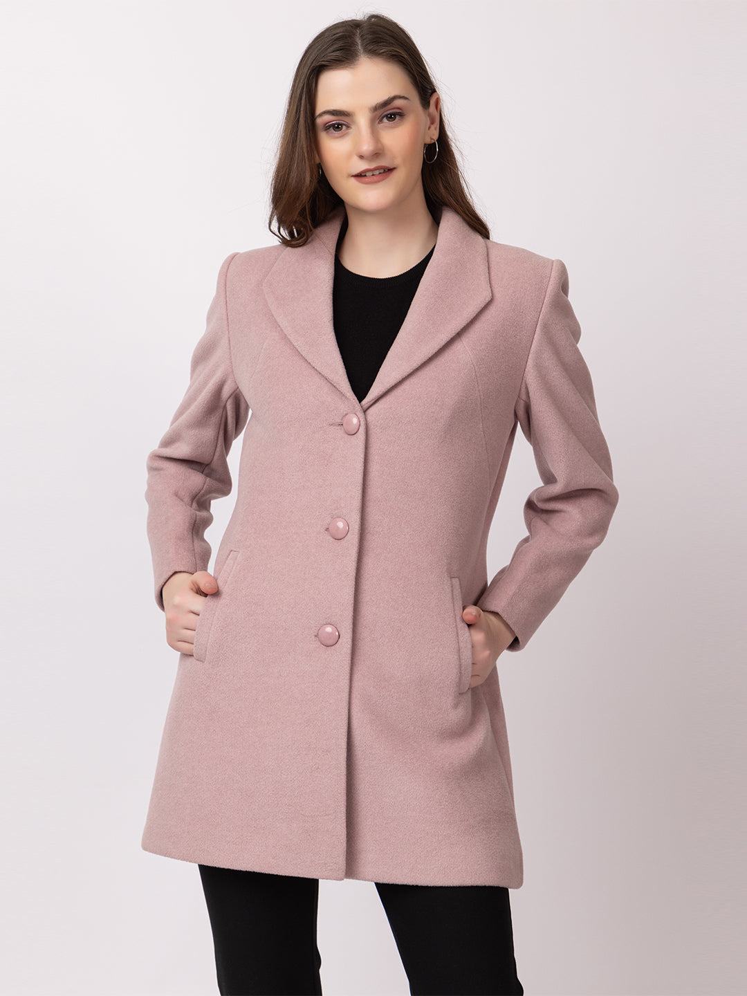 4316 Peach Blazer for Winter