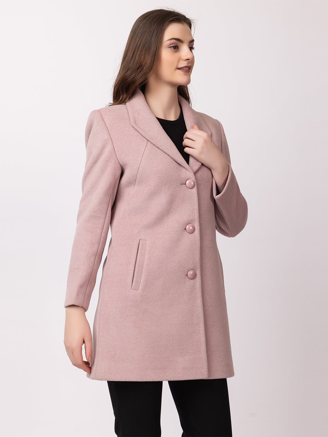 4316 Peach Blazer for Winter