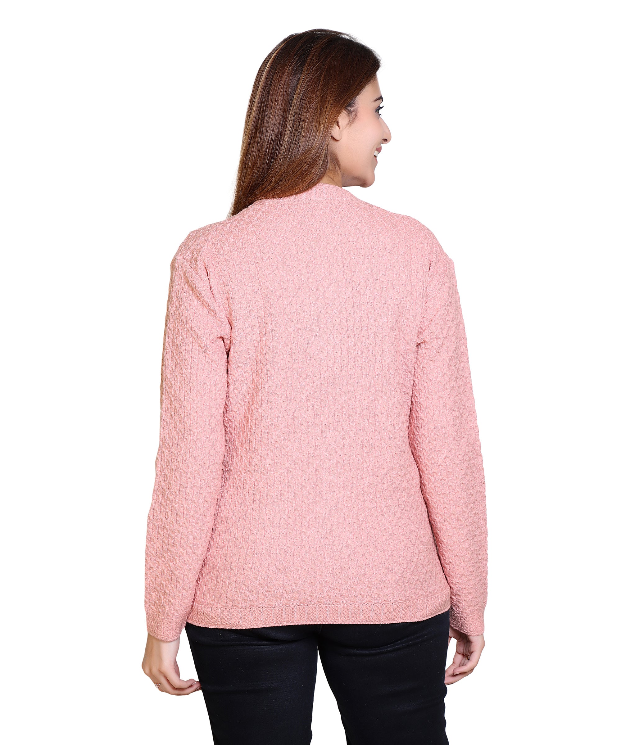 2403 Pink Warm Up in Pink-Toned Cardigans