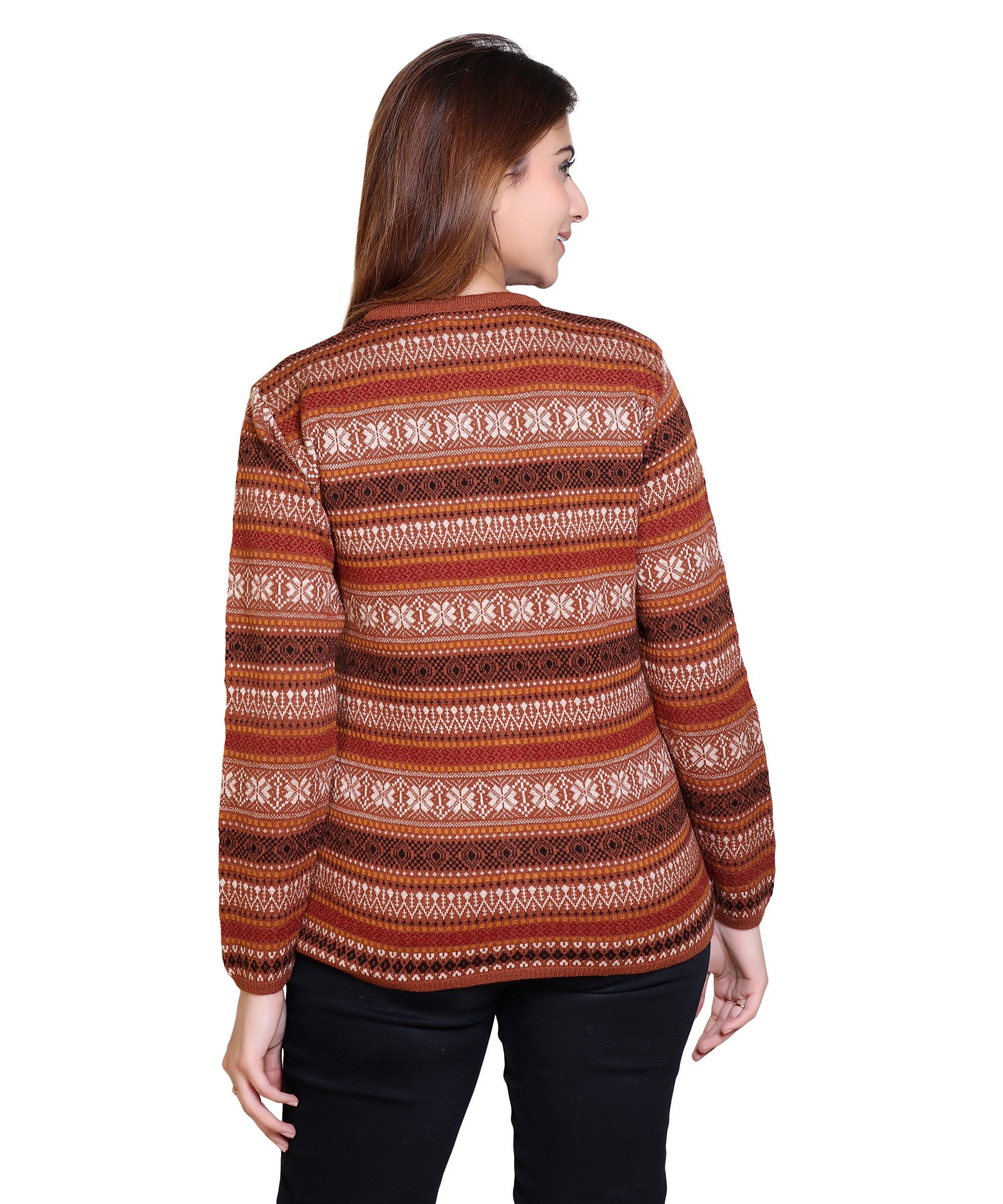 2793 Brown Warm Up in Brown-Toned Cardigans