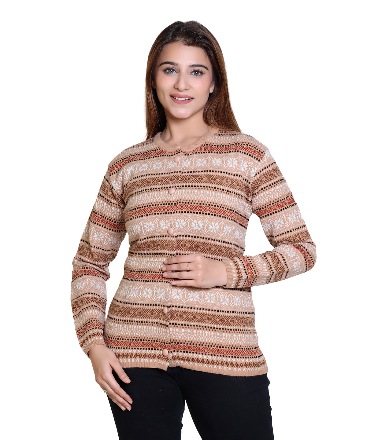 2793 Fawn Warm Up in Fawn-Toned Cardigans