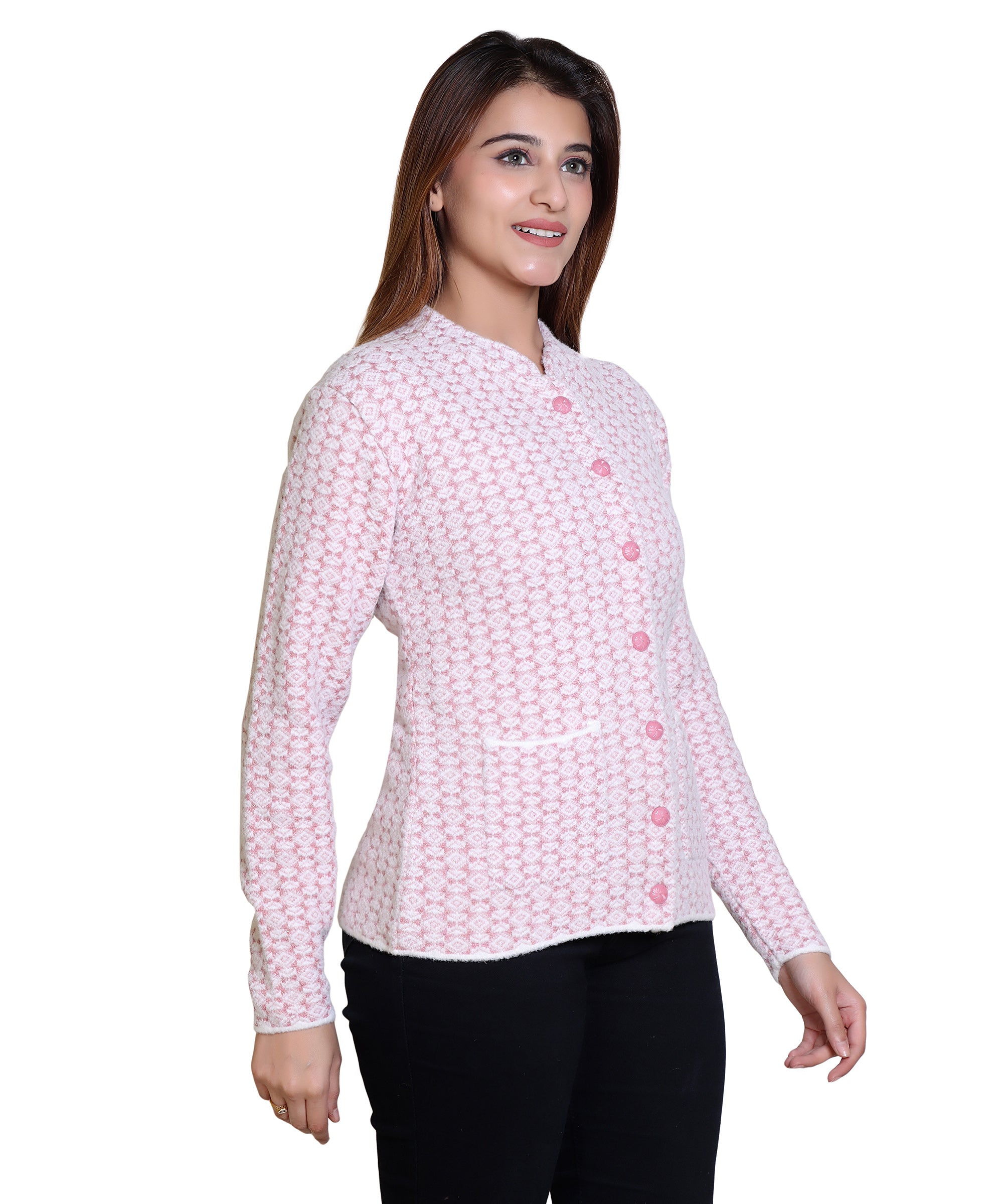 2871 Pink Warm Up in Pink-Toned Cardigans