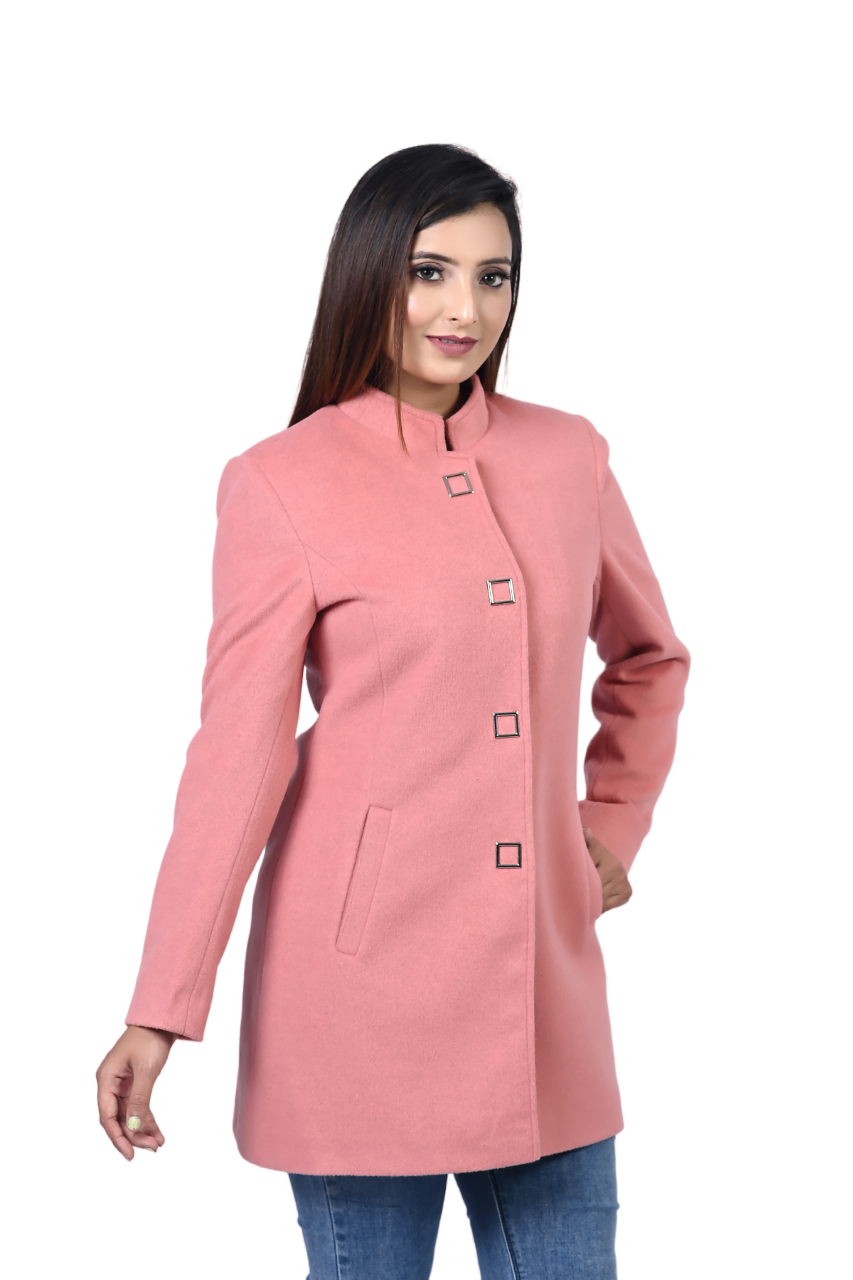 4126 Calvin Wool Blend Long Blazer Winter wear TWENTY ME