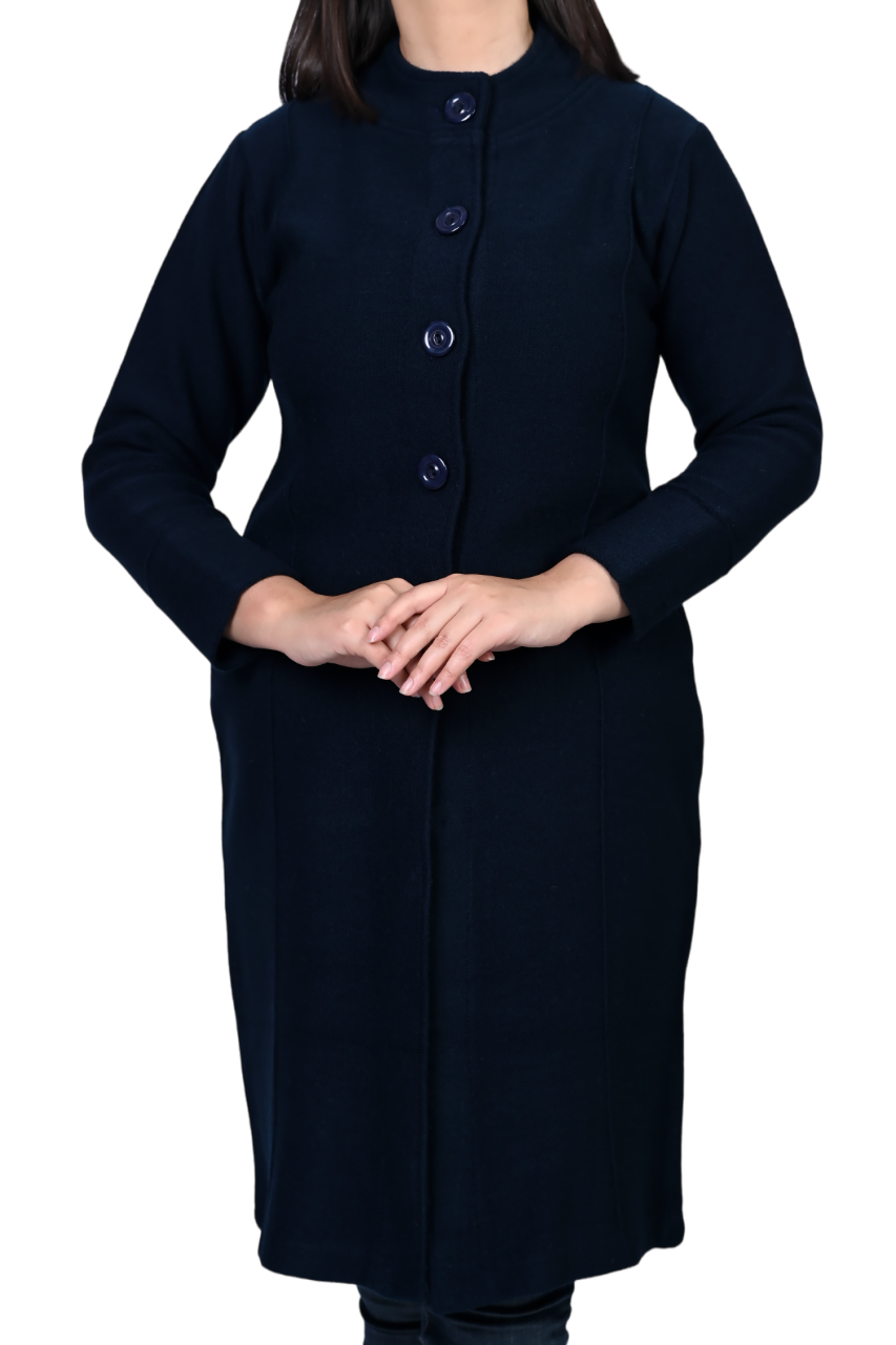 4328 Navy Extra Long Cardigan winter wear TWENTY ME