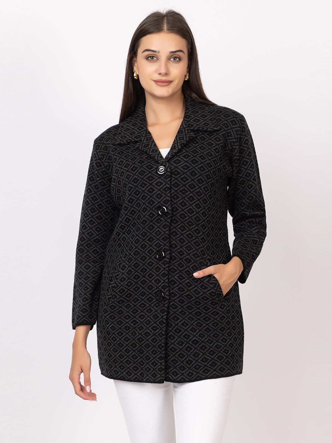 4688 Black TWENTY ME Cardigans Winter Wear