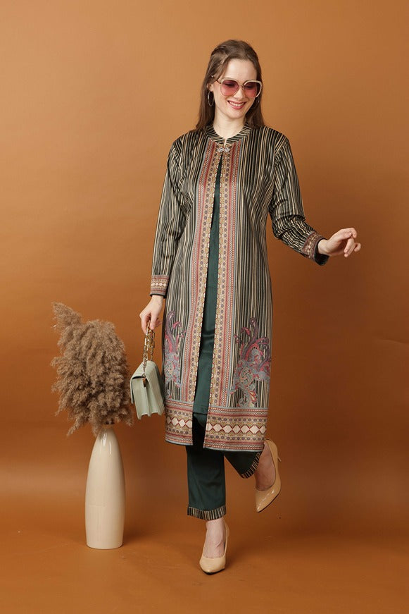 5032 D.Olive Twenty Me Winter Party Wear Women's Kurti