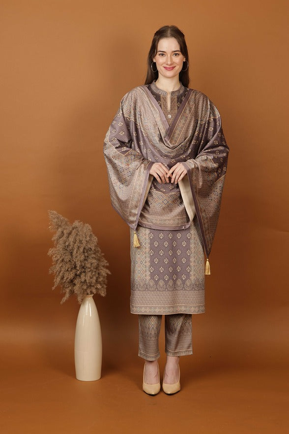 5082 Brown Twenty Me Winter Party Wear Women's Kurti