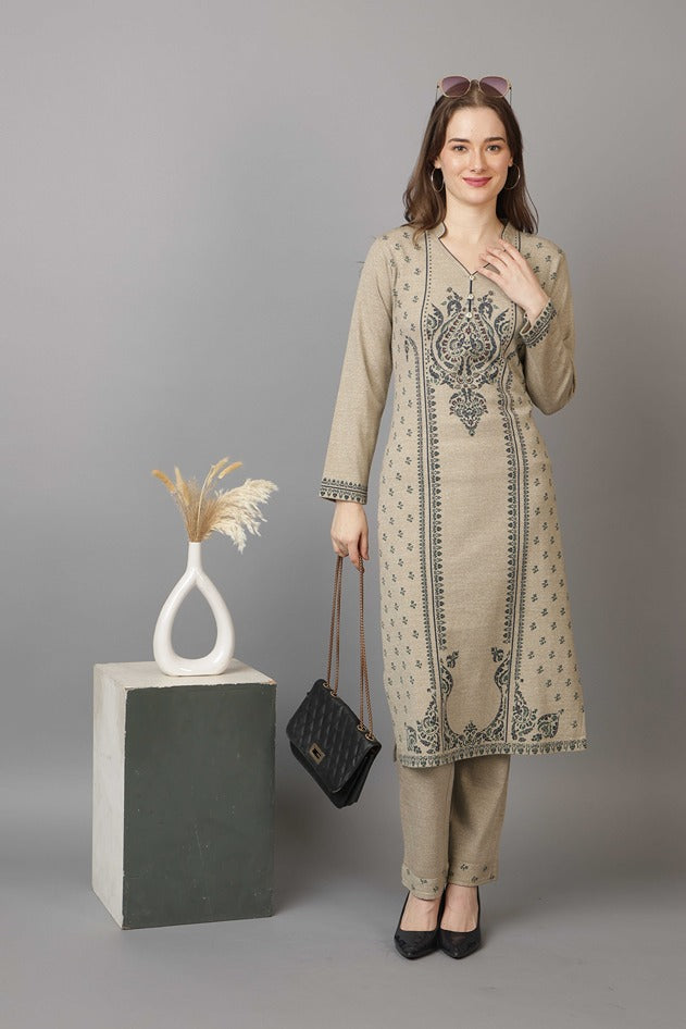 5142 Fawn Twenty Me Winter Casual Wear Women's Kurti