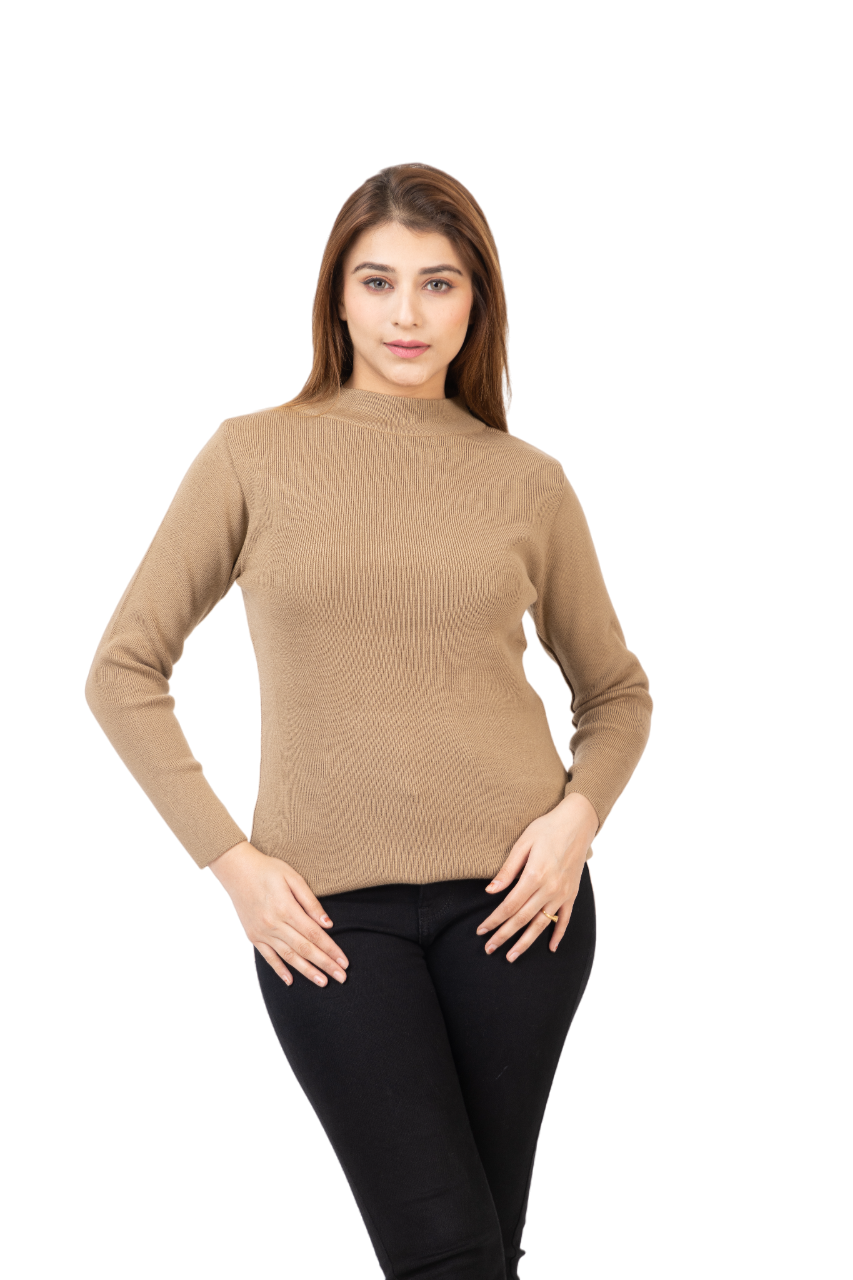 6040 Camel Soft And Warm Skivvy Winter Wear TWENTY ME